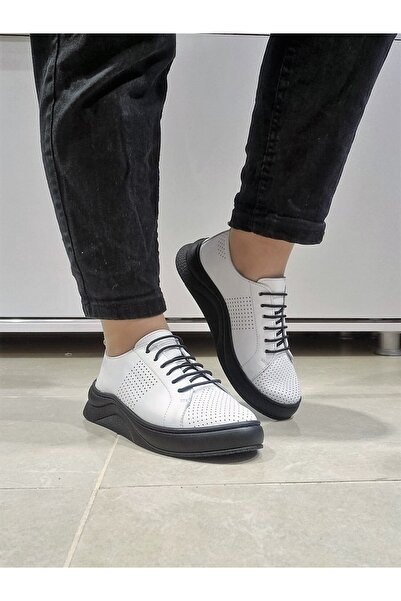 Guja Arme City Ac23y702-1 Genuine Leather Orthopedic Unisex Casual Shoes