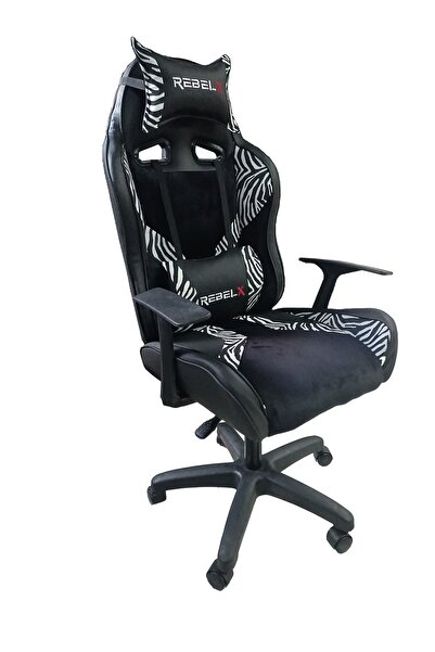 Rebelx Oyuncu Koltuğu Icon Siyah Beyaz Renk
