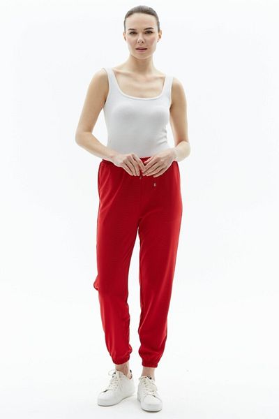 Selen Giyim Trousers with Elastic Legs