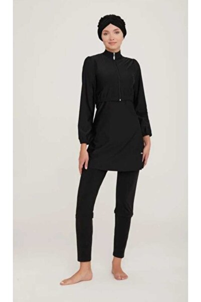 Adesa Lycra 3-Piece Hijab Swimsuit with Detachable Jacket