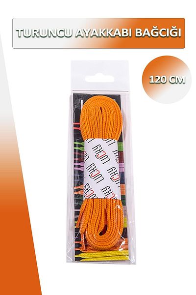 Dopar Lucky Orange Shoelace Flat Laces 120 Cm