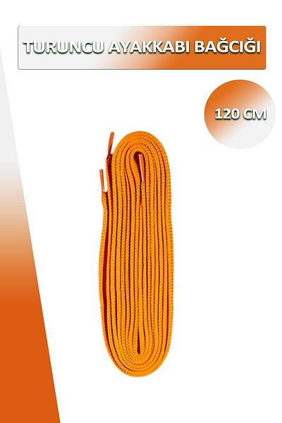 Dopar Lucky Orange Shoelace Flat Laces 120 Cm