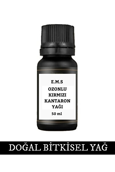 E.M.S AVM Ozonlu Kırmızı Kantaron Yağı 50 Ml.