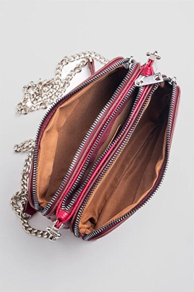 Jacquline Women's Crossbody Bag Im464 Red