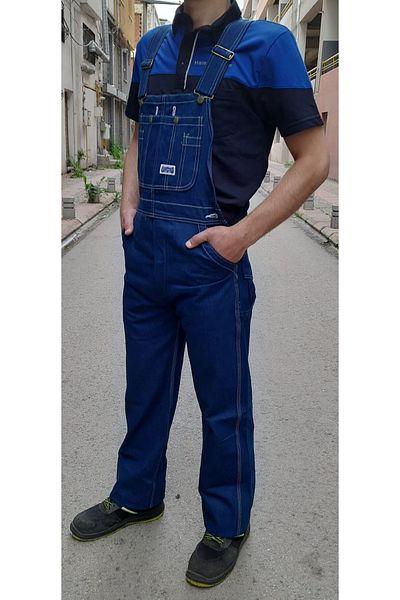 APAYDIN Salopetă cu bretele din denim