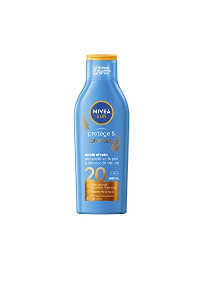 NIVEA Sun Protege&broncea Leche Spf20 Nivea 200 ml