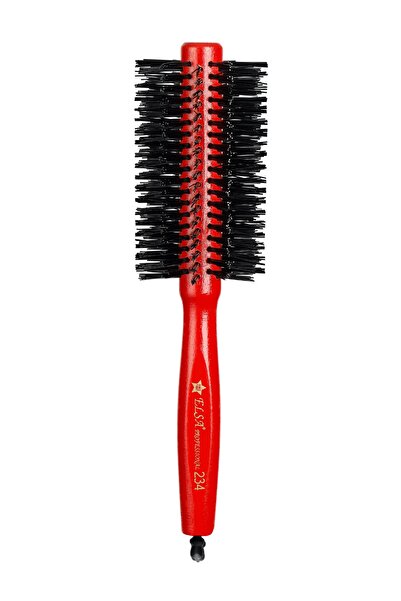 ELSA فرشاة شعر حمراء احترافية 234