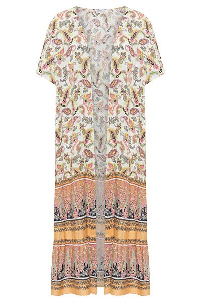 USHA FESTIVAL Kimono-Bluse carnea