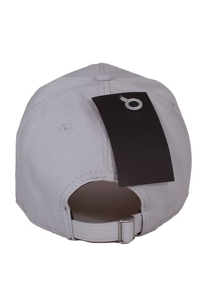 Trucker King Model Hat - Replaceable Leather Patch - Cotton - Unisex - Gray