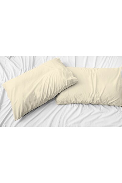 MyStory Home 100% Cotton 2-Piece Pillow Case - Beige