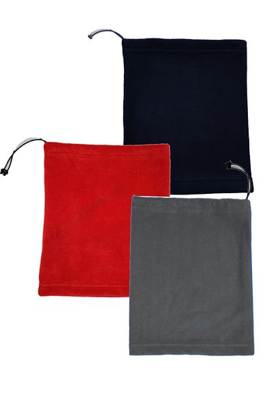 GÜN&AY TEKSTİL Unisex Polar 3-Pack Neck Collar-Beanie