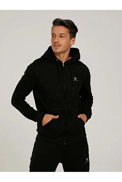 lumberjack M-sn72 Basic Full Zip Hoo Zippered Men's Hooded Sweatshirt