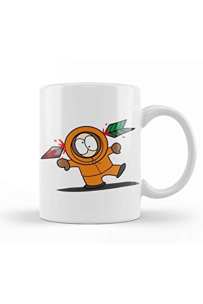 Baskı Dükkanı كوب كيني ساوث بارك من البورسلين