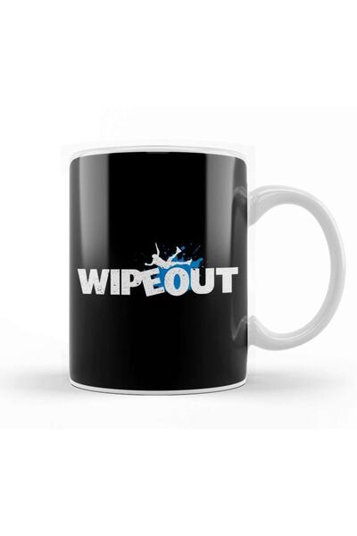 Baskı Dükkanı كوب بورسلين بشعار Wipeout Splash