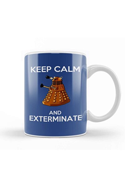 Keep Calm And Exterminate Doctor Who Mug Porcelain