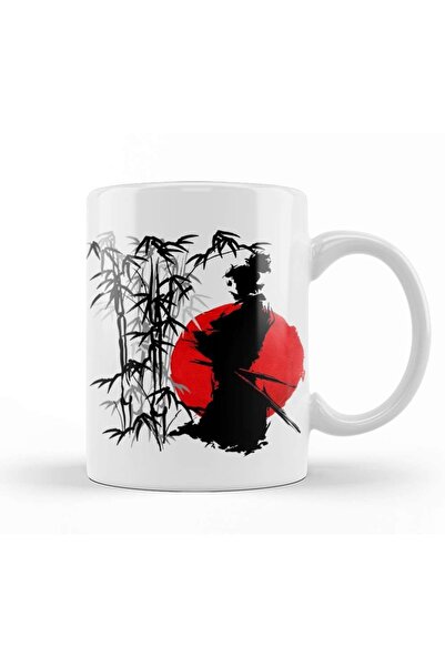 Baskı Dükkanı كوب ساموراي نينجا بورسلين