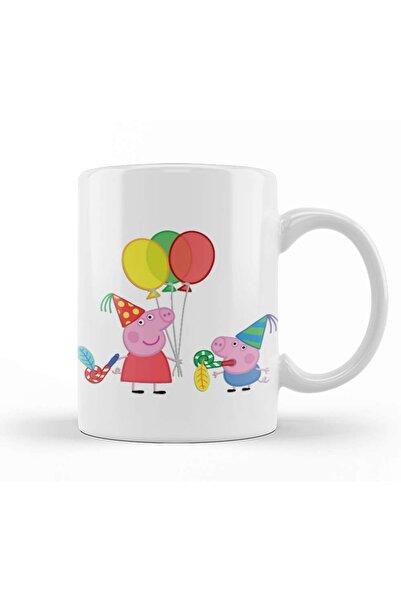 Baskı Dükkanı كوب بيبا بيج من البورسلين