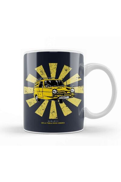 Baskı Dükkanı كوب بورسلين زجاجي ياباني قديم من Only Fools And Horses