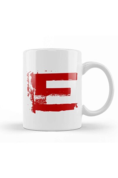 Baskı Dükkanı كوب بورسلين بحرف E