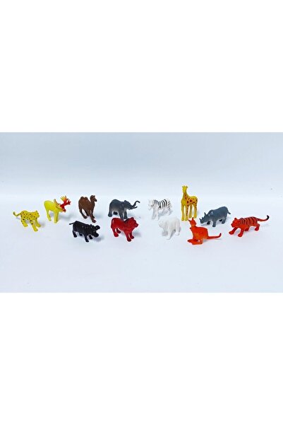 Ailenizin Oyuncakçısı Mini Vahşi Hayvanlar 12'li Set