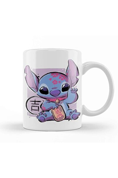 Baskı Dükkanı كوب مانيكي ستيتش من البورسلين