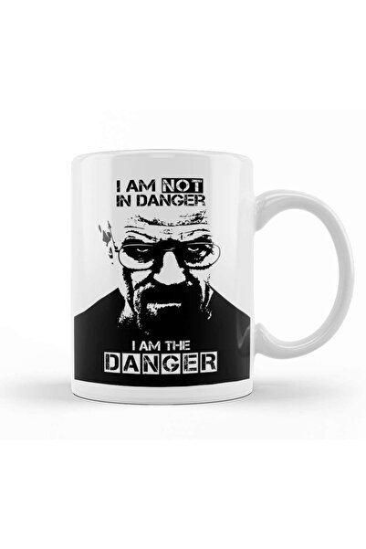 Baskı Dükkanı Breaking Bad I Am The Danger 02 Kupa Bardak Porselen