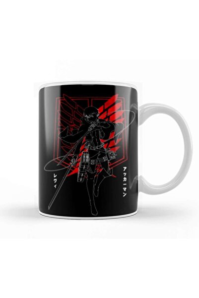 Baskı Dükkanı كوب ليفي شينجيكي نو كيوجين ليفي أكرمان من البورسلين