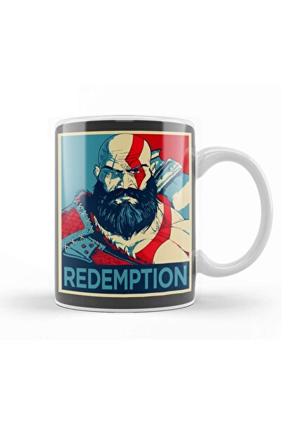 Baskı Dükkanı مج كراتوس إله الحرب الزجاجي من البورسلين