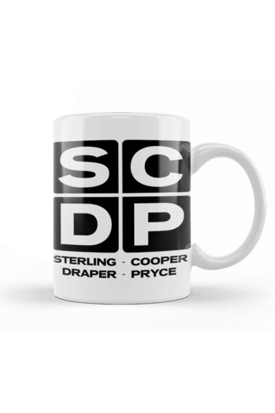 Baskı Dükkanı كوب مستوحى من الخزف الزجاجي من ستيرلنج كوبر درابر برايس ماد مين