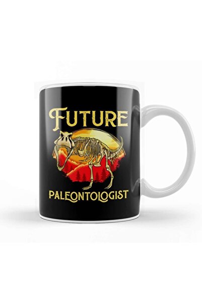 Baskı Dükkanı كوب بورسلين لعالم الحفريات المستقبلي، ديناصور مهووس بالديناصورات