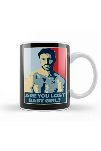 Baskı Dükkanı كوب من البورسلين للفتيات الصغيرات المفقودة من ميشيل 365 يومًا