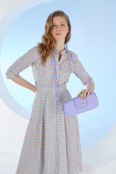 Pierre Cardin Geantă de umăr pentru femei Lavender 05PO23Y1742