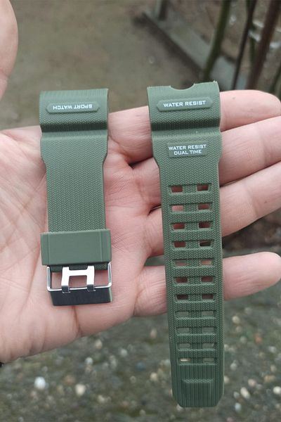 SMAEL 1545 Watch Band Green Color Army Green