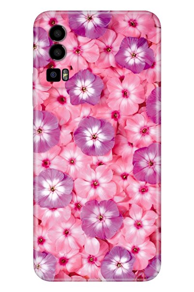 General Mobile Gm 23 - Gm 23 Se Kılıf Silikon Desenli Resimli Çiçekli Sss