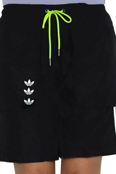 adidas Schwarze Sportshorts für Damen/Mädchen