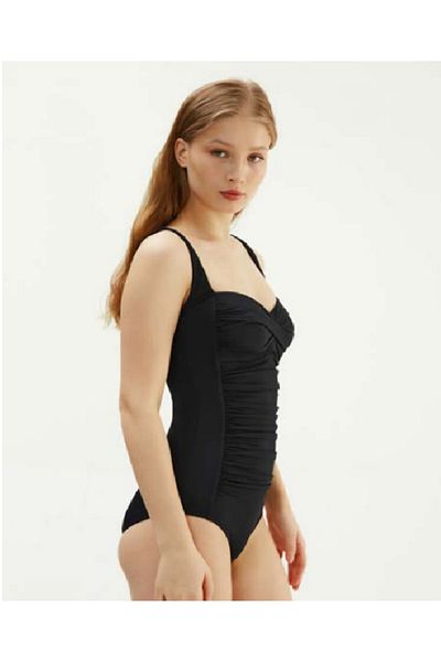 Eros Costum de baie drapat de marime plus cu recuperare