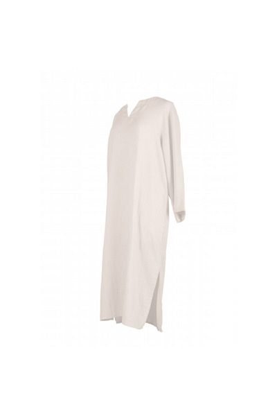 Havlu Denizi Ev Tekstil Ürünleri Copy - Muslin Fabric Tunic Dress