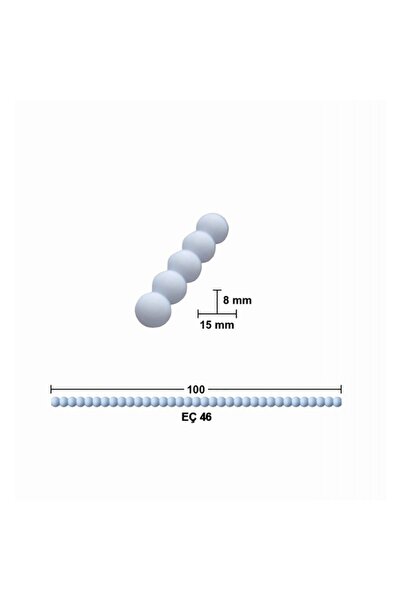 Buhobi Hazır Esnek Mobilya Çıtası 1 Metre Eç-46