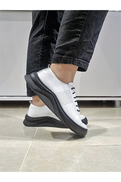 Guja Arme City Ac23y702-1 Genuine Leather Orthopedic Unisex Casual Shoes