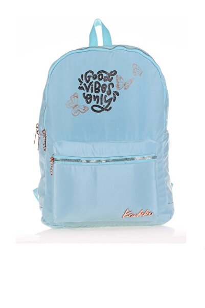 KAUKKO Print Backpack/School Bag Ocean K1550
