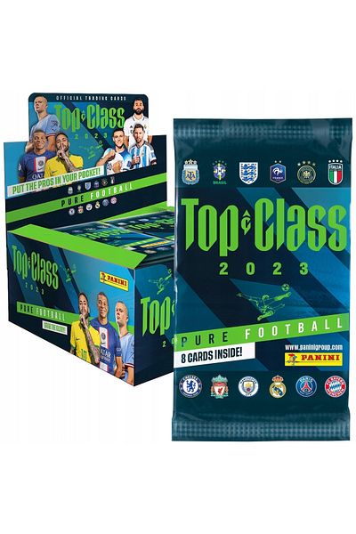 Panini Fifa Top Class 2023 1 Pack (8 Cards) New Season Football Player Card