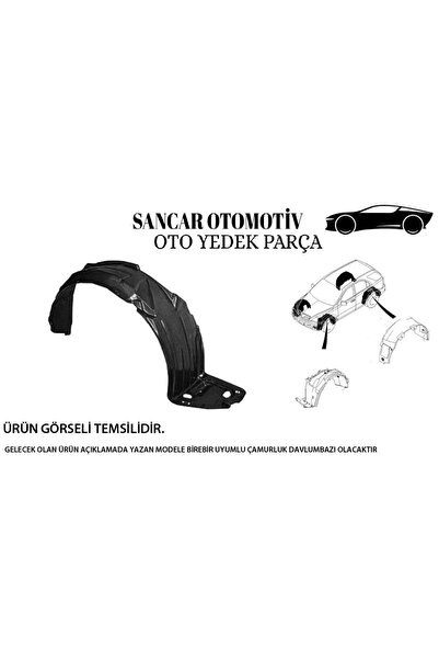 İthal Çamurluk Davlumbazı Hyundai Accent Era 2006-2012 Ön Sağ