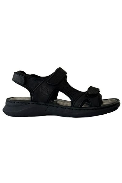 Forelli Ανδρικά ημερήσια σανδάλια Bruce Black Nubuck 40526-g