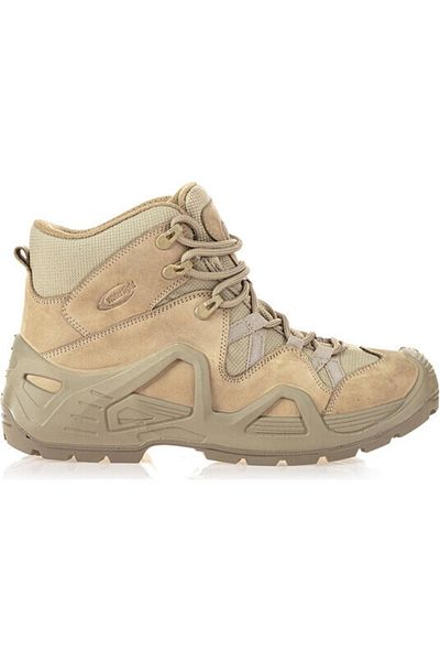 Scooter Waterproof Nubuck Leather Beige Boots Men's Boots P1492nbj