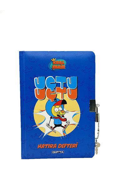 Gıpta Caiet comemorativ Kral Şakir cu lacăt 14x20 simplu 96 Yp.