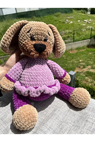 KayNal Amigurumi Kadife Örgü Oyuncak Uyku Arkadaşı