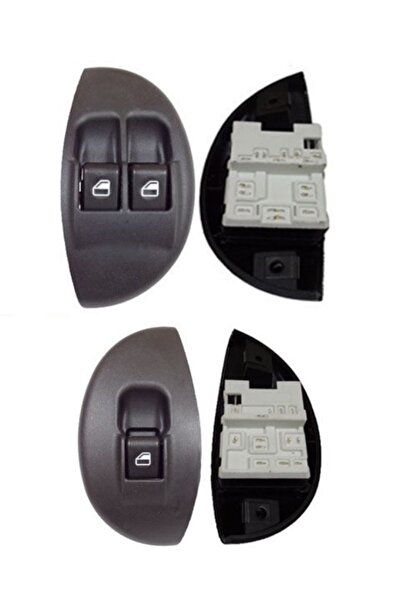 AUTOMAXIPARTS Fiat Palio Sağ + Sol Cam Açma Düğmesi Anahtarı Takımı 1996--2001