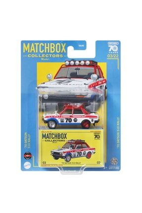 Matchbox 70 datsun 510 rally top