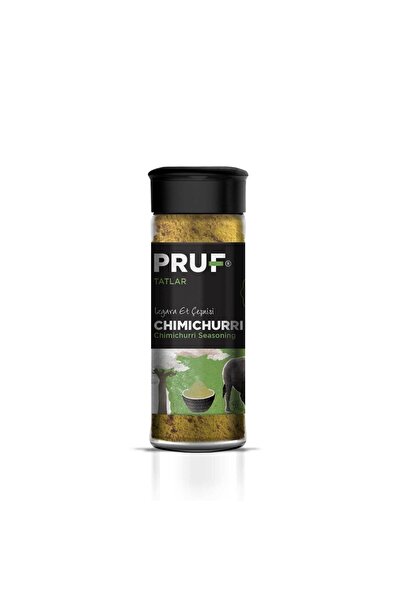 PRUF Chimichurri Et Çeşnisi / Chimichurri Seasoning 30gr. Sağlıklı Cam Şişe