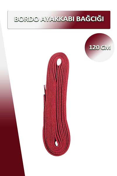 Dopar Lucky Claret Red Shoelaces Flat Laces 120 Cm